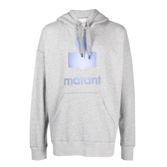 NWT Isabel Marant Miley Drawstring Hoodie Sweatshirt Kangaroo Pocket Sz Medium - Picture 1 of 8